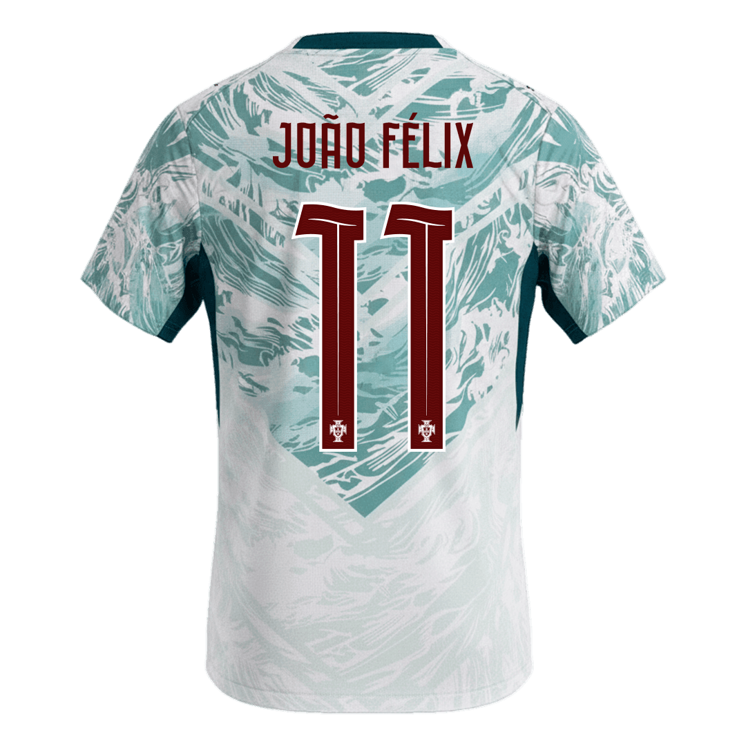 JOÃO FÉLIX #11 Portugal Extérieur Maillot 2026 White&Green
