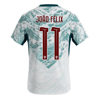 JOÃO FÉLIX #11 Portugal Extérieur Maillot 2026 White&Green