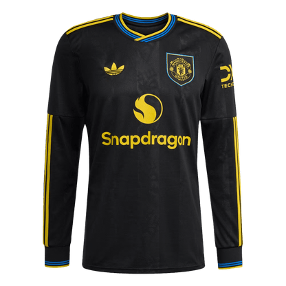 Manchester United Third Maillot Manches Longues 2025/26 Noir