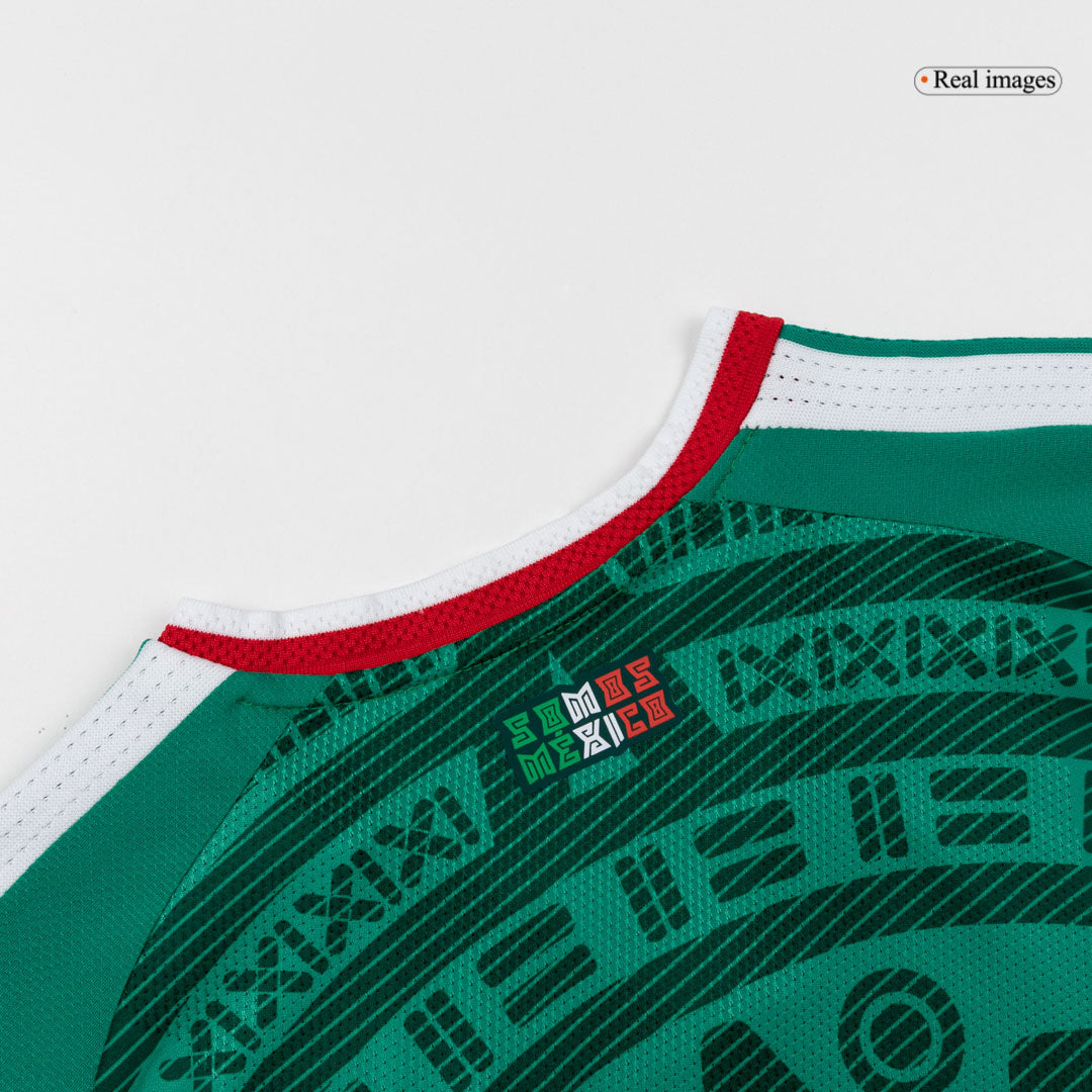 Raúl #9 Mexique Domicile Maillot 2026 Vert Joueur