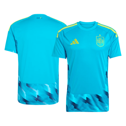 Espagne Gardien Maillot 2026 Bleu