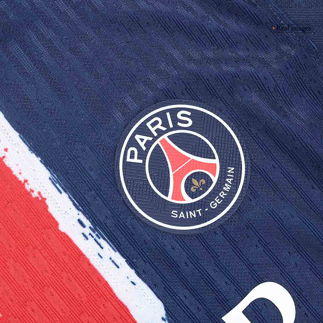 O.DEMBÉLÉ #10 Les Parisiens Domicile Maillot 2024/25 Bleu marine Joueur