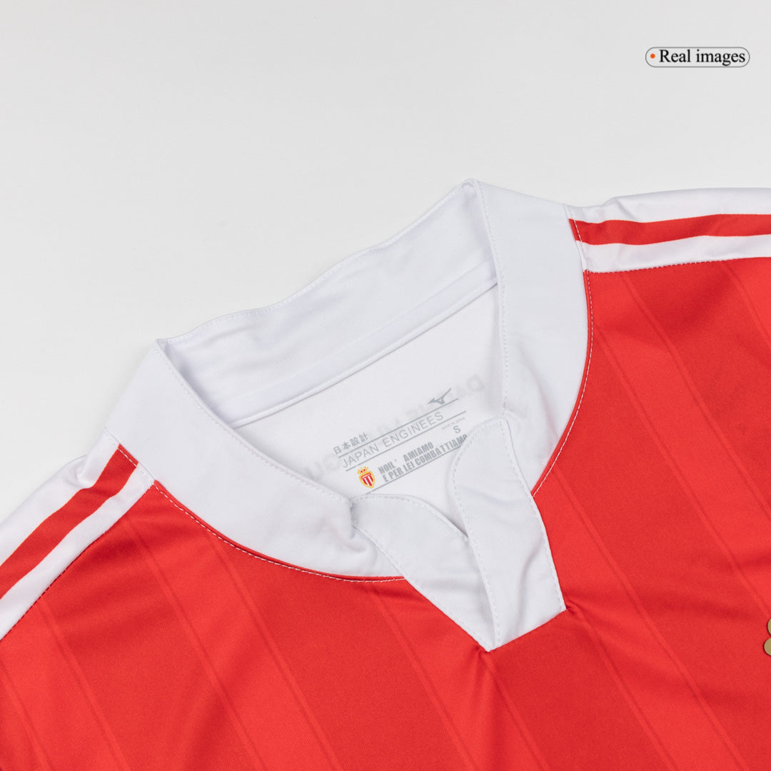 AS Monaco Domicile Maillot 2025/26 Rouge&Blanc Grande Taille