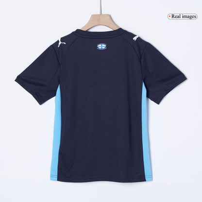 Olympique de Marseille Extérieur Maillot Kit 2025/26 Enfant Bleu marine