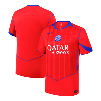 Les Parisiens Third Maillot 2025/26 Rouge