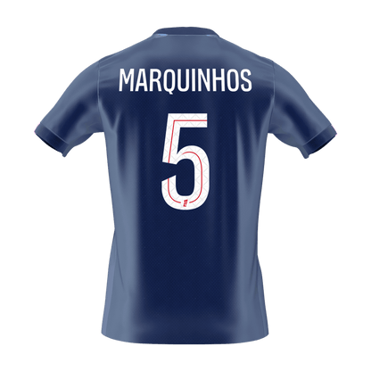 MARQUINHOS #5 Les Parisiens Domicile Maillot 2025/26 Bleu marine - Super
