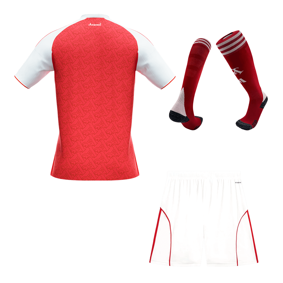 Men Arsenal Domicile Maillot Kit 2025/26 Rouge - Super