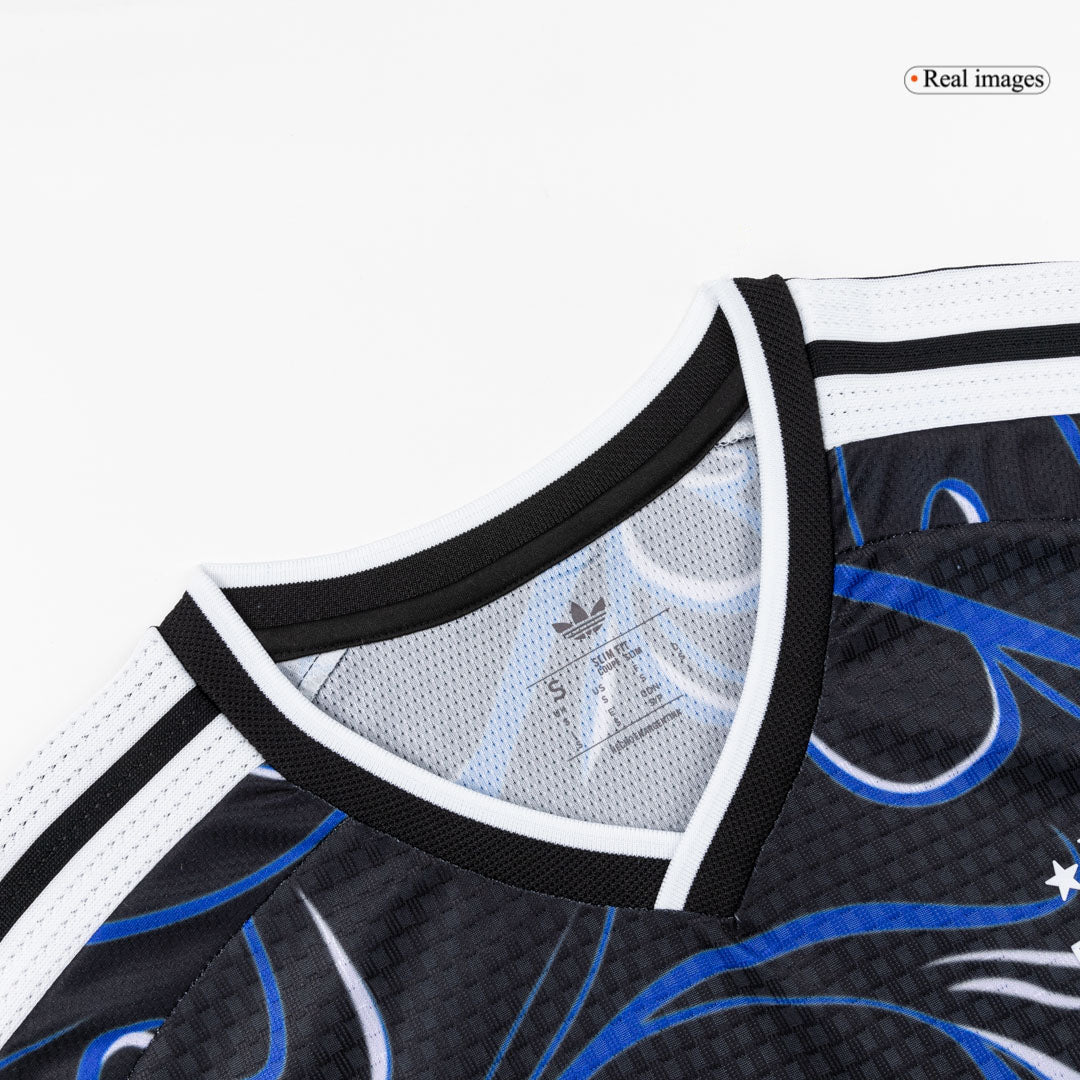 J. ÁLVAREZ #9 Argentine Extérieur Maillot 2026 Noir Joueur