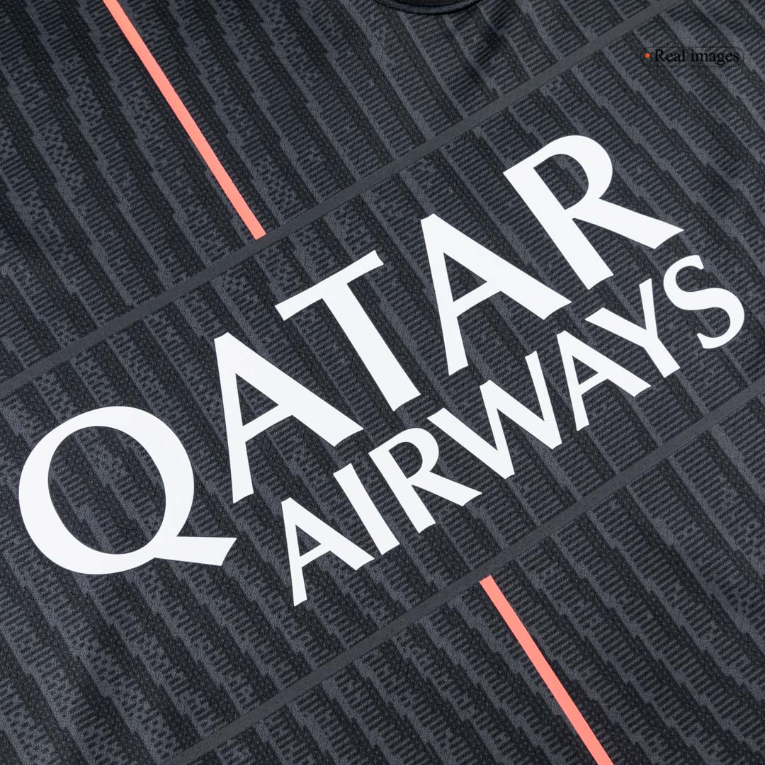 Les Parisiens Fourth Maillot Kit 2025/26 Noir