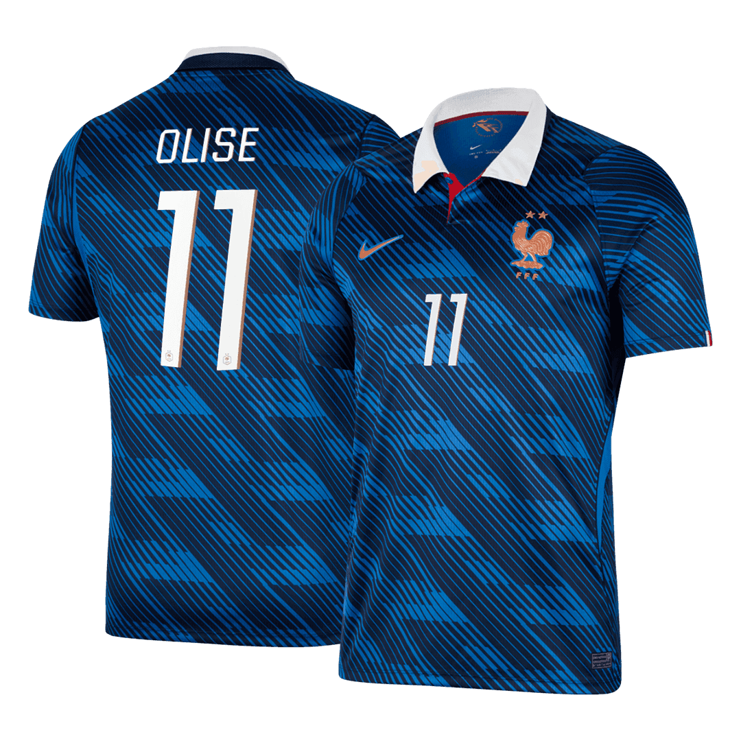 OLISE #11 France Domicile Maillot 2026 Bleu