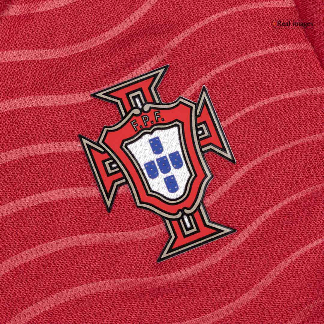 RONALDO #7 Portugal Domicile Maillot Kit 2026 Enfant Rouge - Super