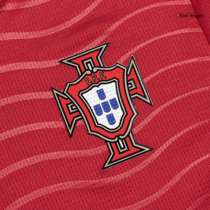 RONALDO #7 Portugal Domicile Maillot Kit 2026 Enfant Rouge - Super