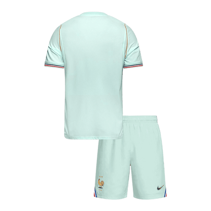 France Extérieur Maillot Kit 2026 Enfant Mint Green