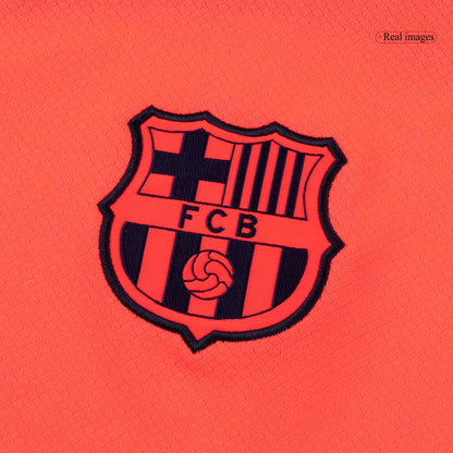 Barcelone Third Maillot Kit 2025/26 Orange