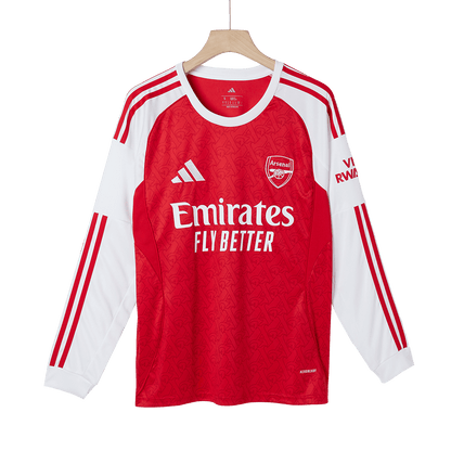 Arsenal Domicile Maillot Manches Longues 2025/26 Rouge
