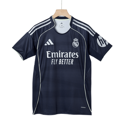 MBAPPÉ #10 Real Madrid Extérieur Maillot 2025/26 Bleu marine - Super
