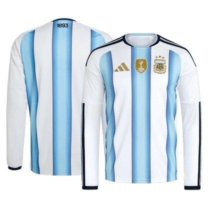 Argentine Domicile Maillot Manches Longues 2026 Blue&White