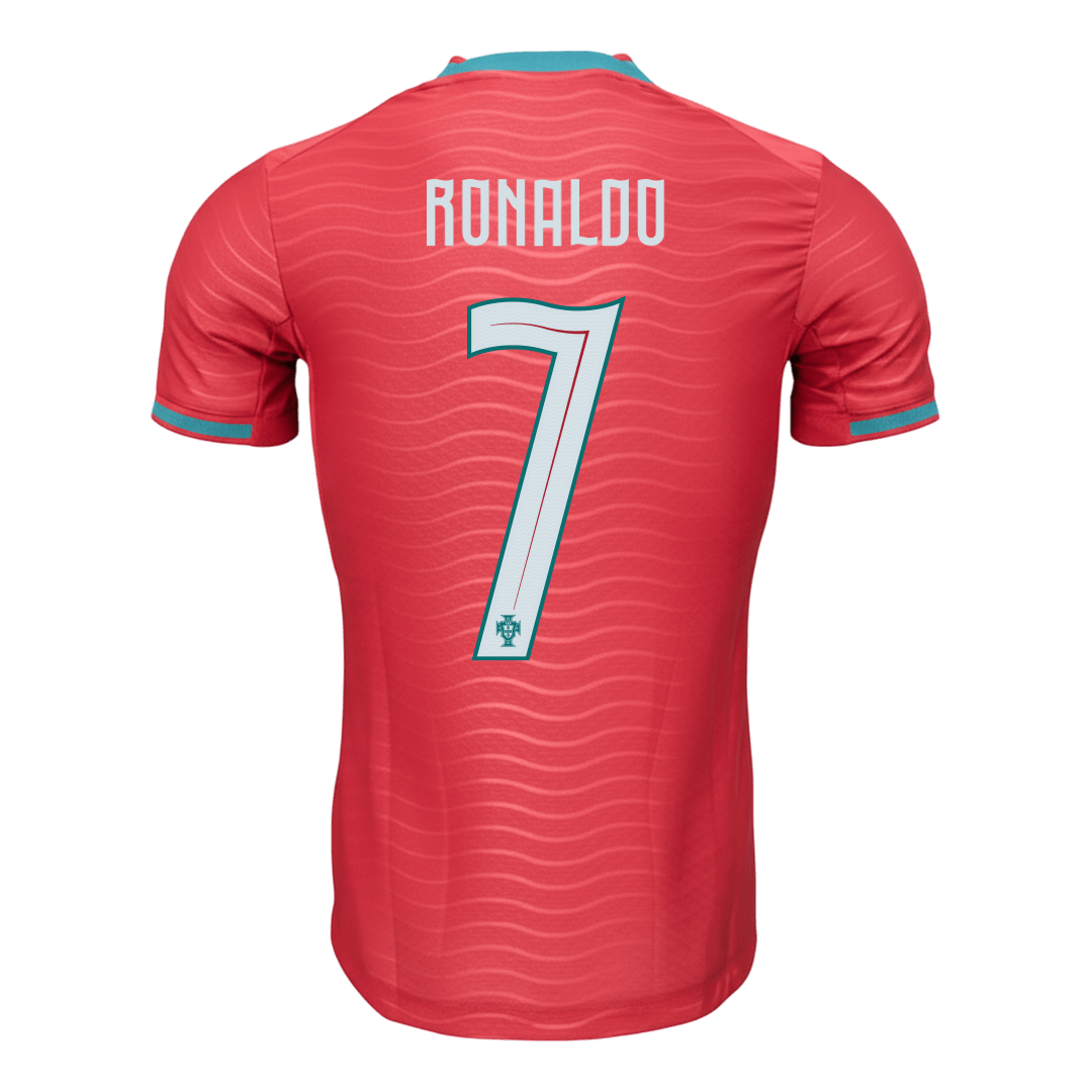 RONALDO #7 Portugal Domicile Maillot 2026 Rouge Joueur