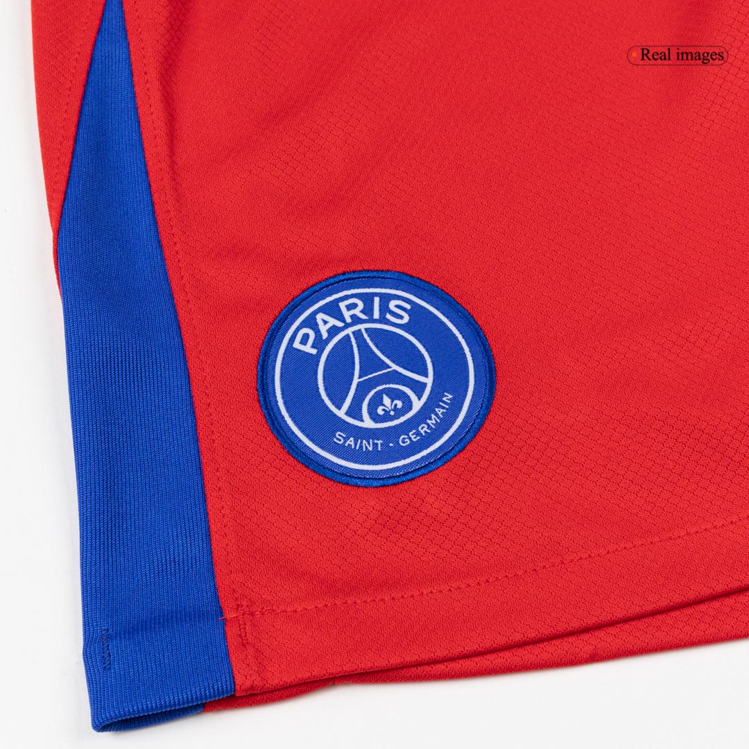 Les Parisiens Third Short 2025/26 Rouge