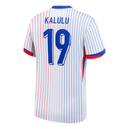 KALULU #19 France Extérieur Maillot 2024 Blanc