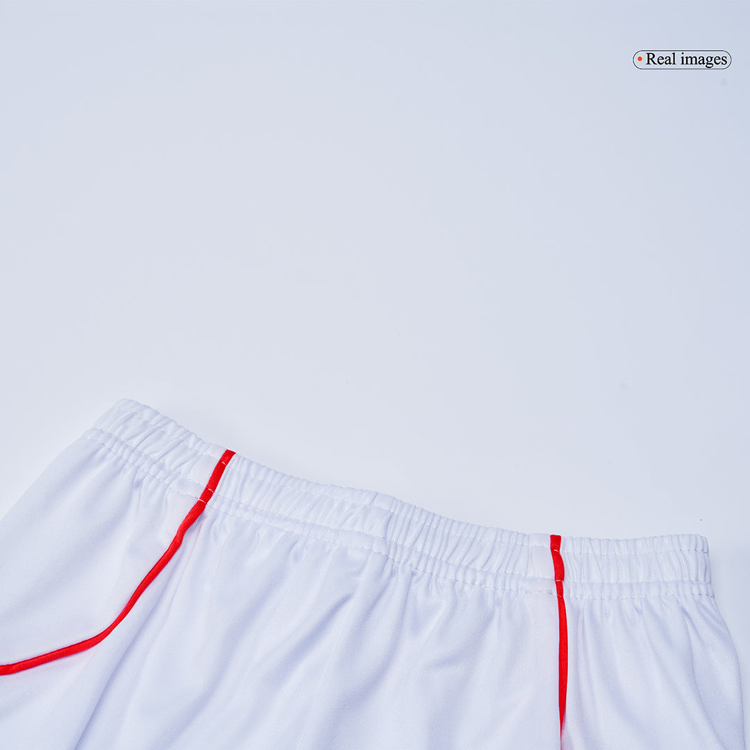 Bayern Munich Extérieur Maillot Kit 2025/26 Enfant Blanc