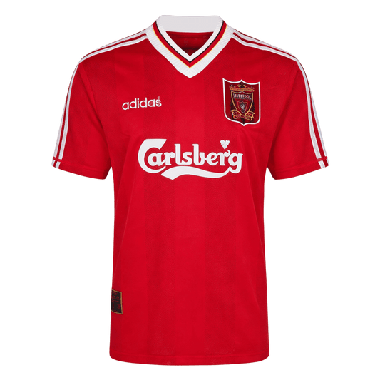 Retro Liverpool Domicile Maillot 1995/96 Rouge