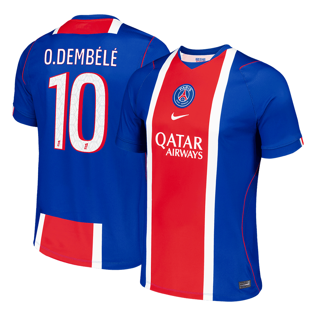 O.DEMBÉLÉ #10 Les Parisiens Domicile Maillot 2026/27 Old Royal