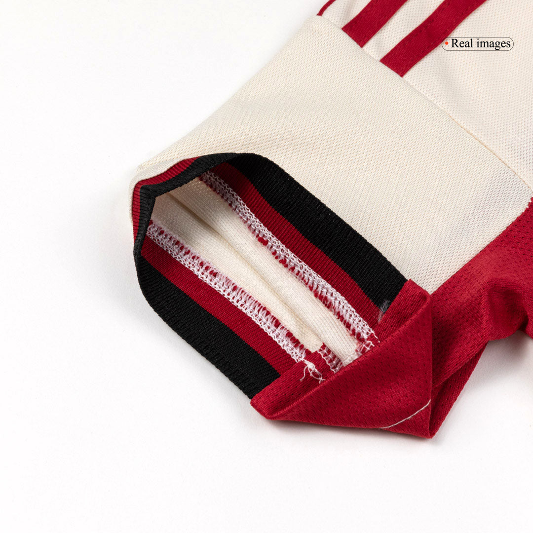 Liverpool Extérieur Maillot Kit 2025/26 Enfant Blanc