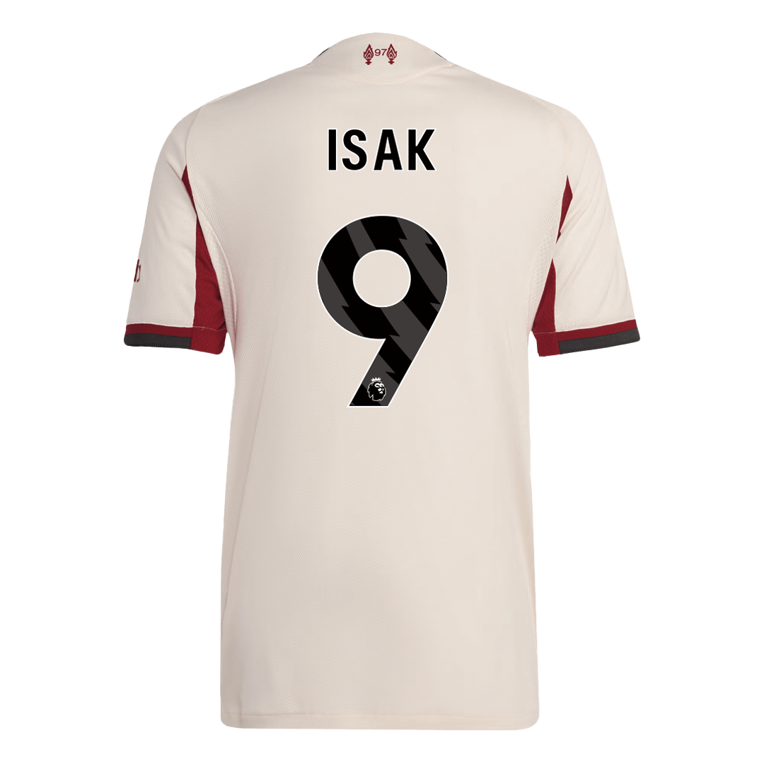 ISAK ##9 Liverpool Extérieur Maillot 2025/26 Blanc Joueur