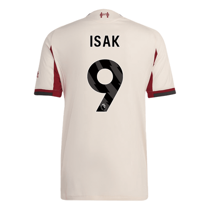 ISAK ##9 Liverpool Extérieur Maillot 2025/26 Blanc Joueur
