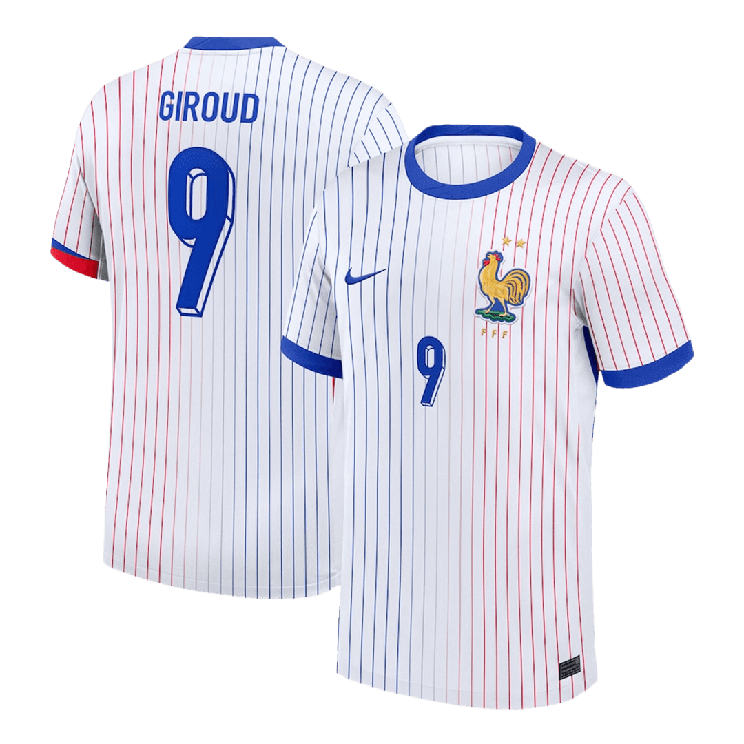 GIROUD #9 France Extérieur Maillot 2024 Blanc