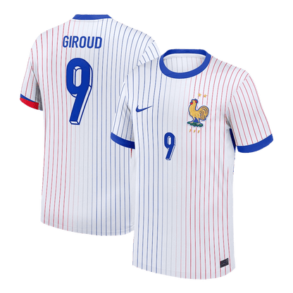 GIROUD #9 France Extérieur Maillot 2024 Blanc