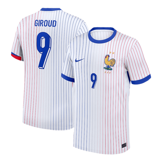 GIROUD #9 France Extérieur Maillot 2024 Blanc