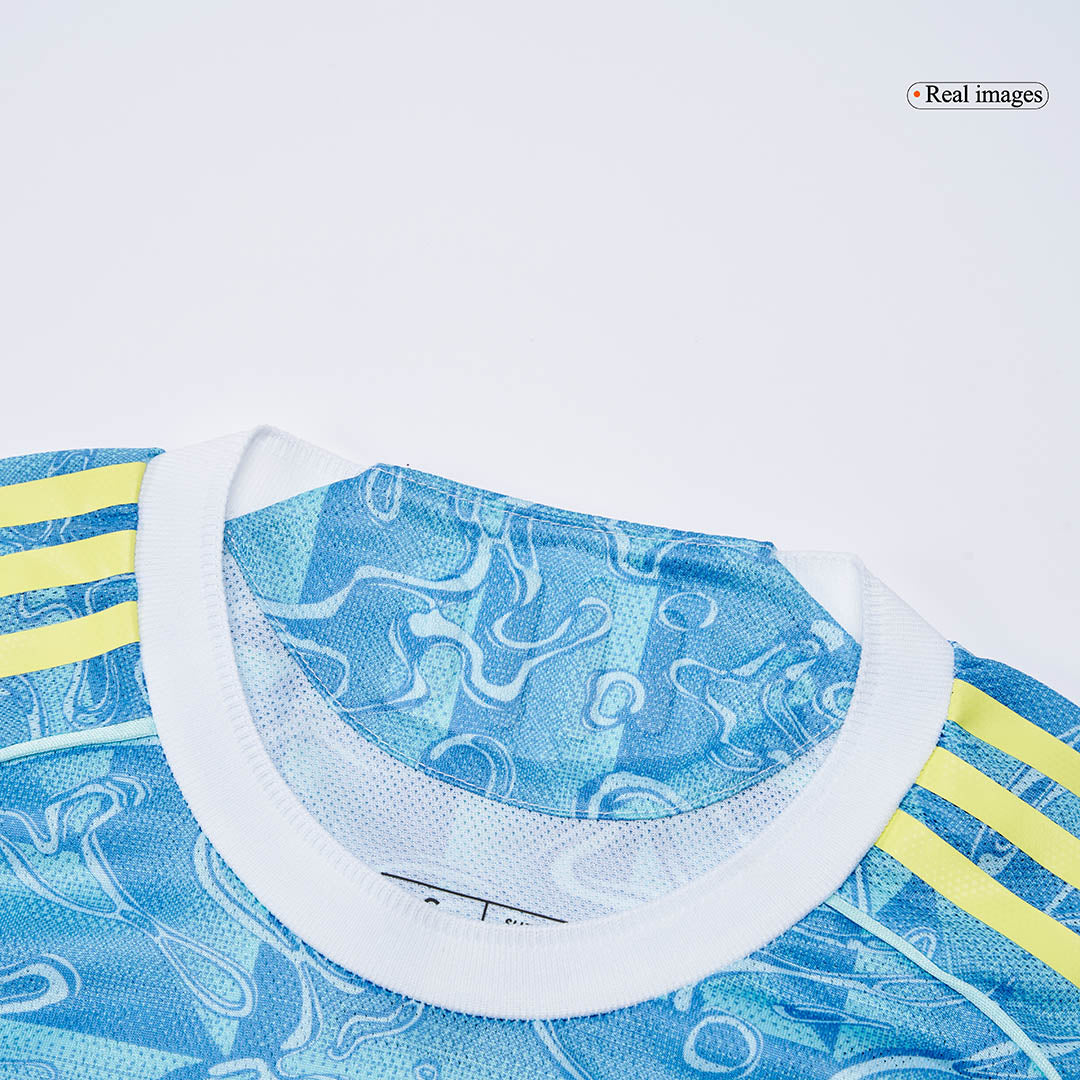 Juventus Extérieur Maillot 2025/26 Bleu Joueur