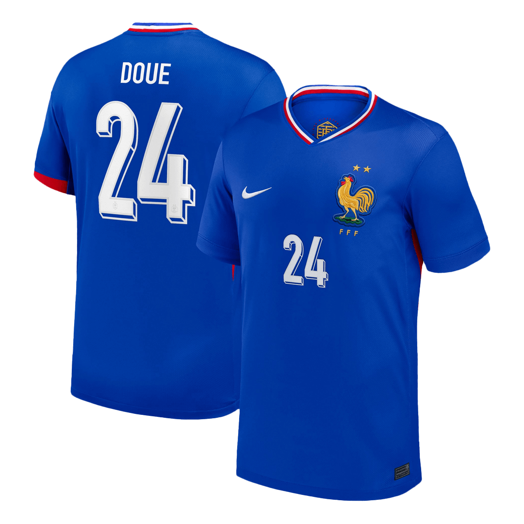 DOUE #24 France Domicile Maillot 2024 Bleu