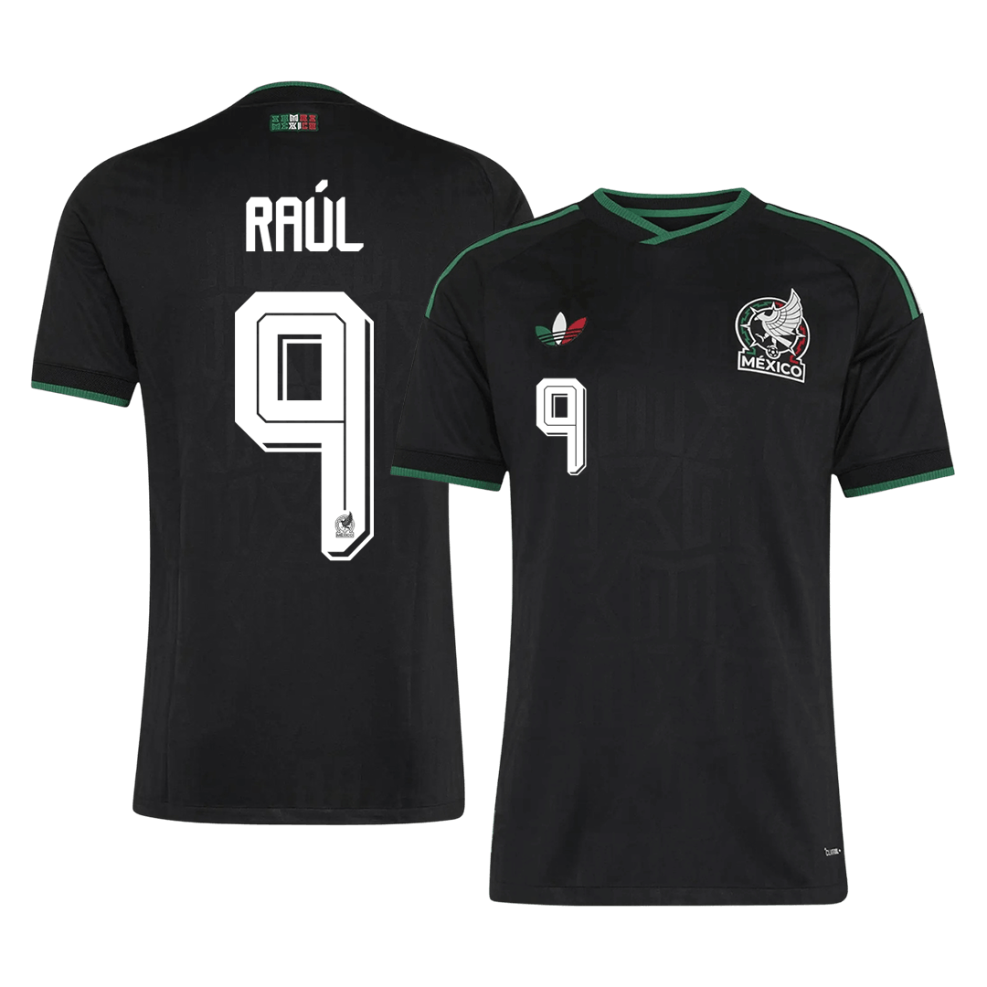RAÚL #9 Mexique Third Maillot 2026 Noir Joueur
