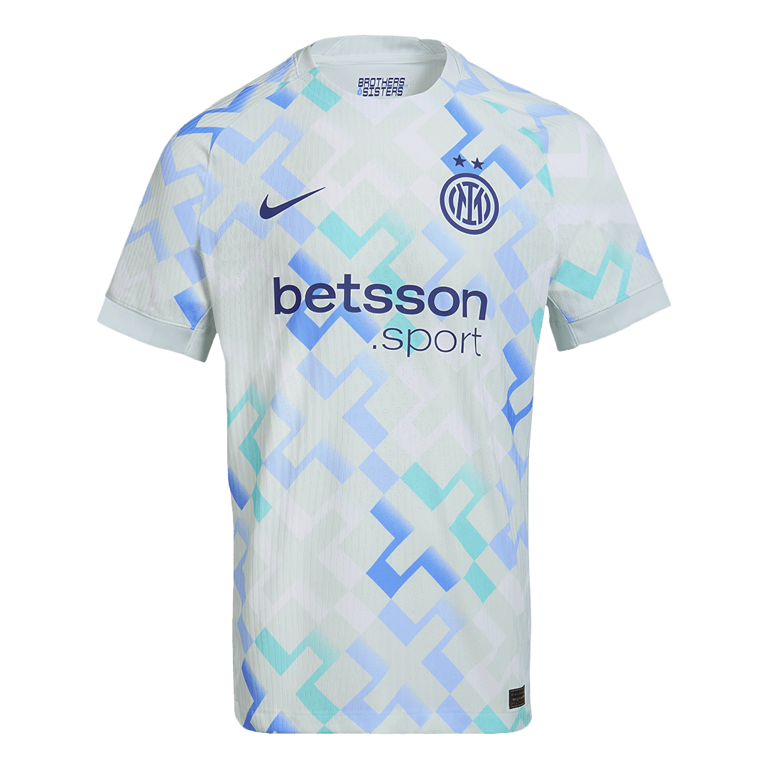 Inter Milan Extérieur Maillot 2025/26 Bleu Joueur