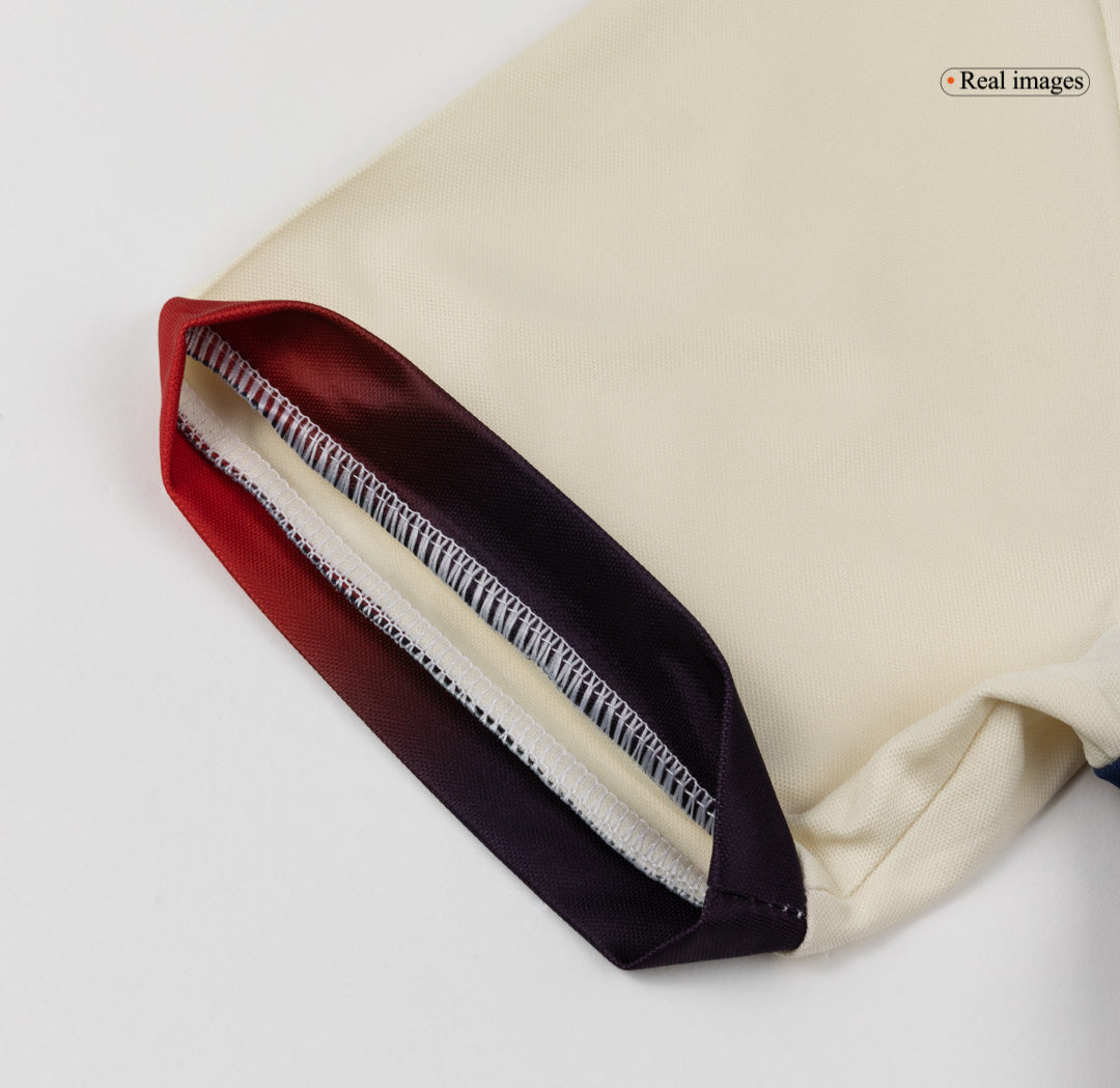 Lille OSC Extérieur Maillot 2025/26 Beige Grande Taille