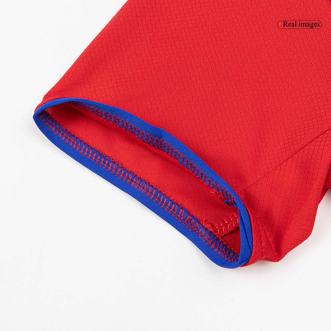 Les Parisiens Third Maillot Kit 2025/26 Enfant Rouge