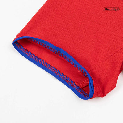 Les Parisiens Third Maillot Kit 2025/26 Enfant Rouge