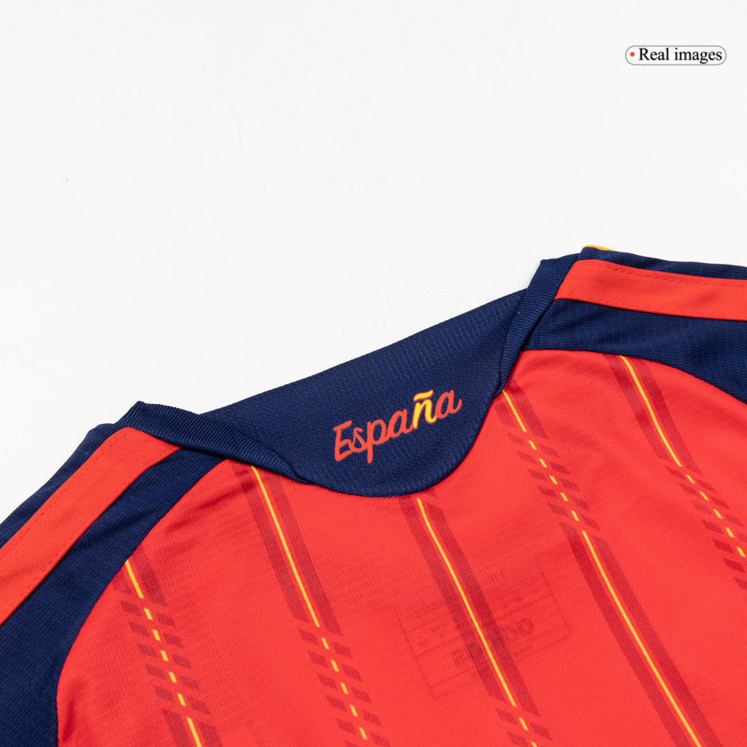 Espagne Domicile Maillot Kit 2026 Enfant Rouge