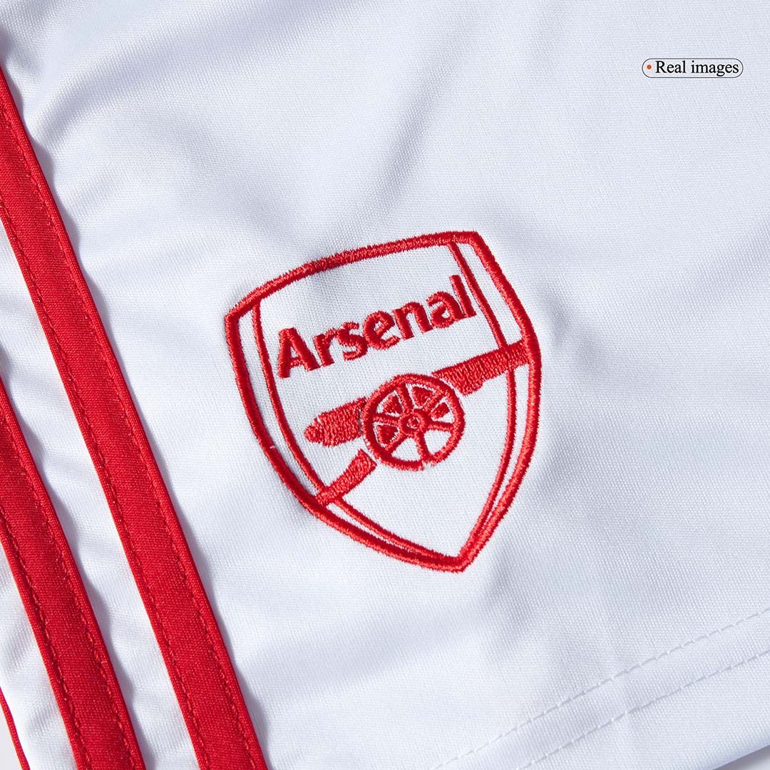 Arsenal Domicile Maillot Kit 2025/26 Enfant Rouge