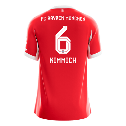 KIMMICH #6 Bayern Munich Domicile Maillot 2025/26 Rouge - Super