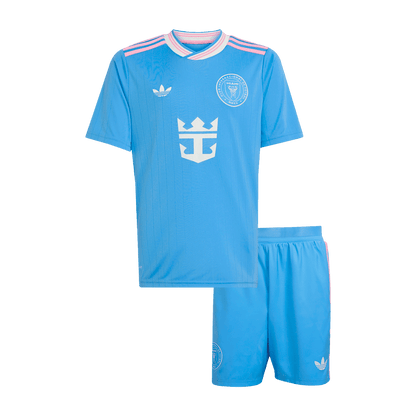 Inter Miami CF Third Maillot Kit 2025 Enfant Bleu