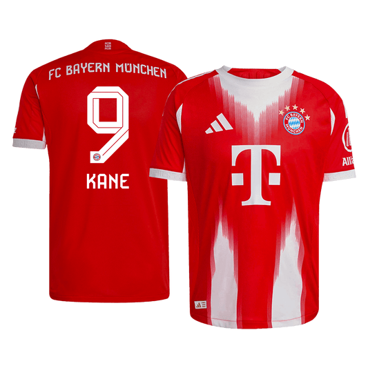 KANE #9 Bayern Munich Domicile Maillot 2025/26 Rouge Joueur