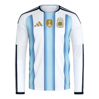 Argentine Domicile Maillot Manches Longues 2026 Blue&White