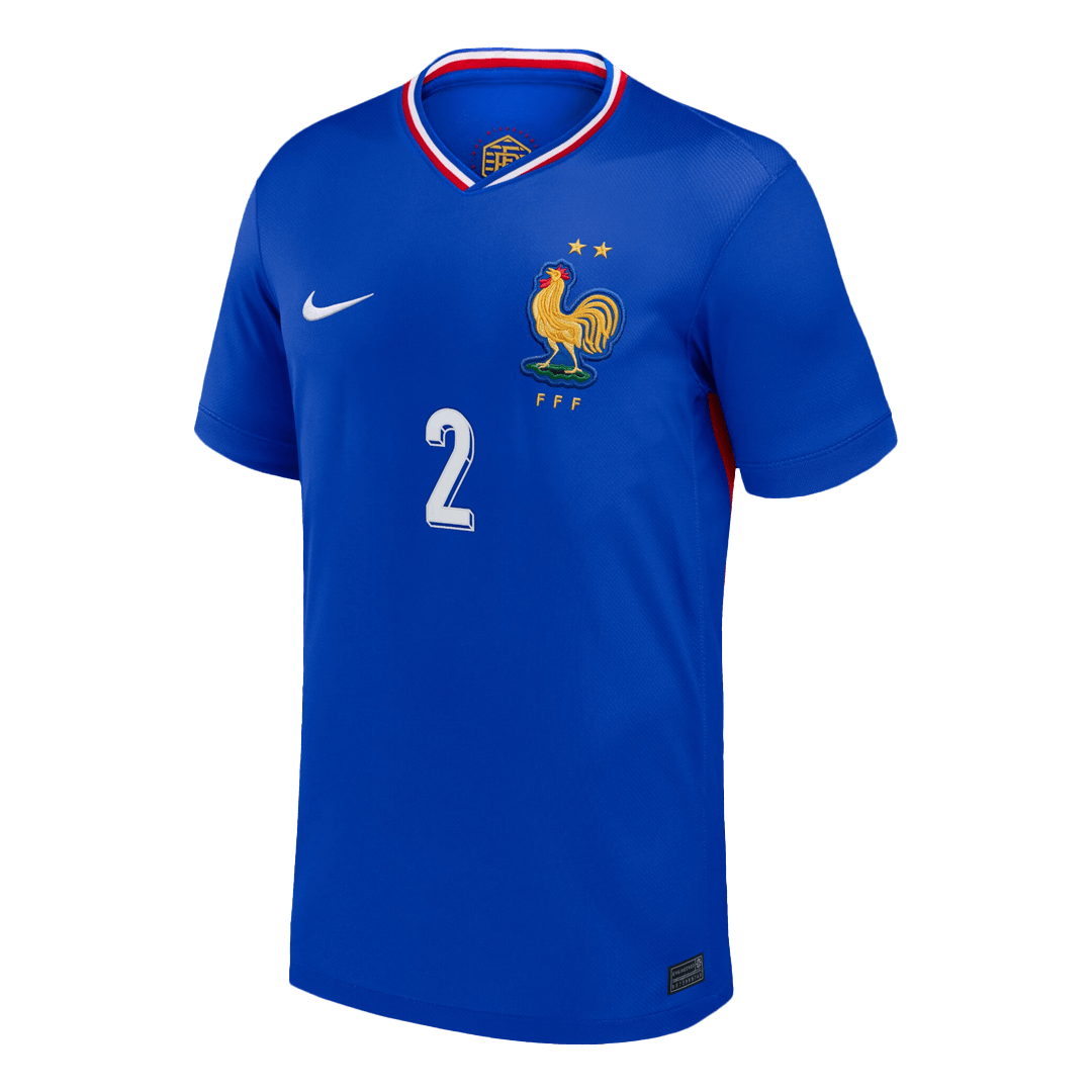 PAVARD #2 France Domicile Maillot 2024 Bleu