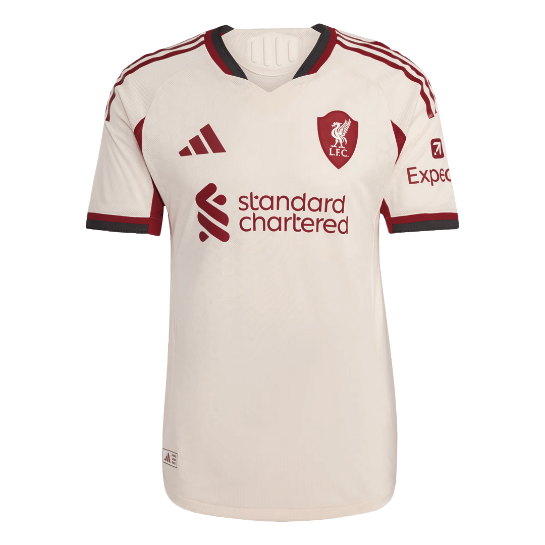 ISAK ##9 Liverpool Extérieur Maillot 2025/26 Blanc Joueur