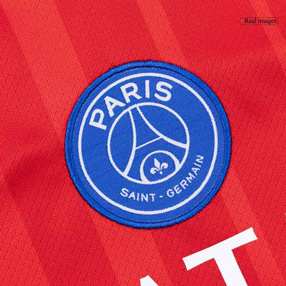 Les Parisiens Third Maillot Kit 2025/26 Enfant Rouge