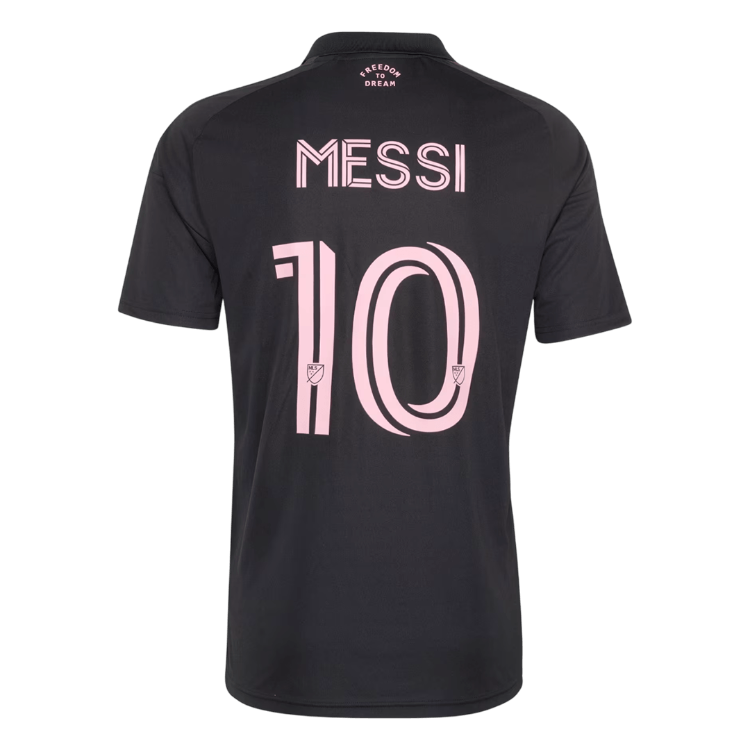 MESSI #10 Inter Miami CF Extérieur Maillot 2026 Noir